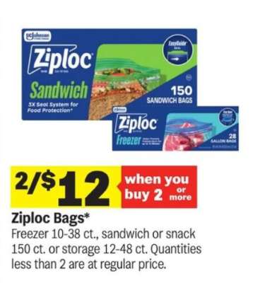 Ziploc Bags