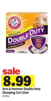 Arm & Hammer Double Duty Clumping Cat Litter