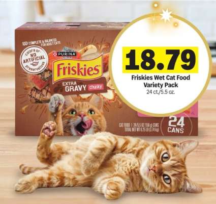 Friskies Wet Cat Food Variety Pack