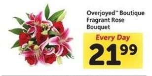 Overjoyed™ Boutique Fragrant Rose Bouquet
