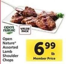 Open Nature Assorted Lamb Shoulder Chops