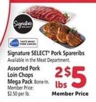 Signature SELECT Pork Spareribs