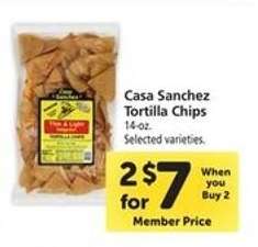 Casa Sanchez Tortilla Chips
