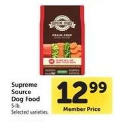 Supreme Source Dog Food