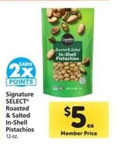 Signature SELECT Roasted & Salted In-Shell Pistachios