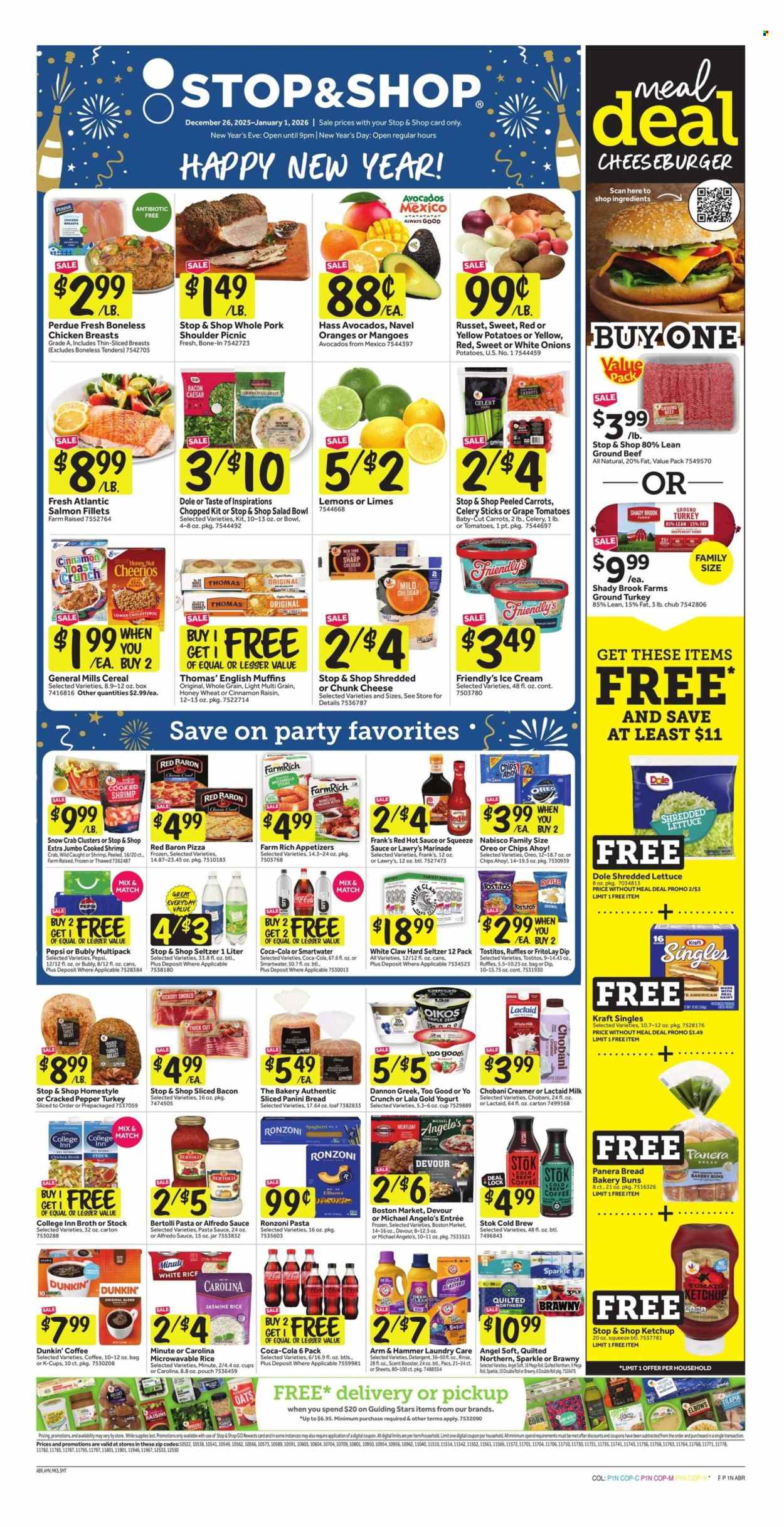 Stop & Shop ad - 12/26/2025 - 01/01/2026. Page 1