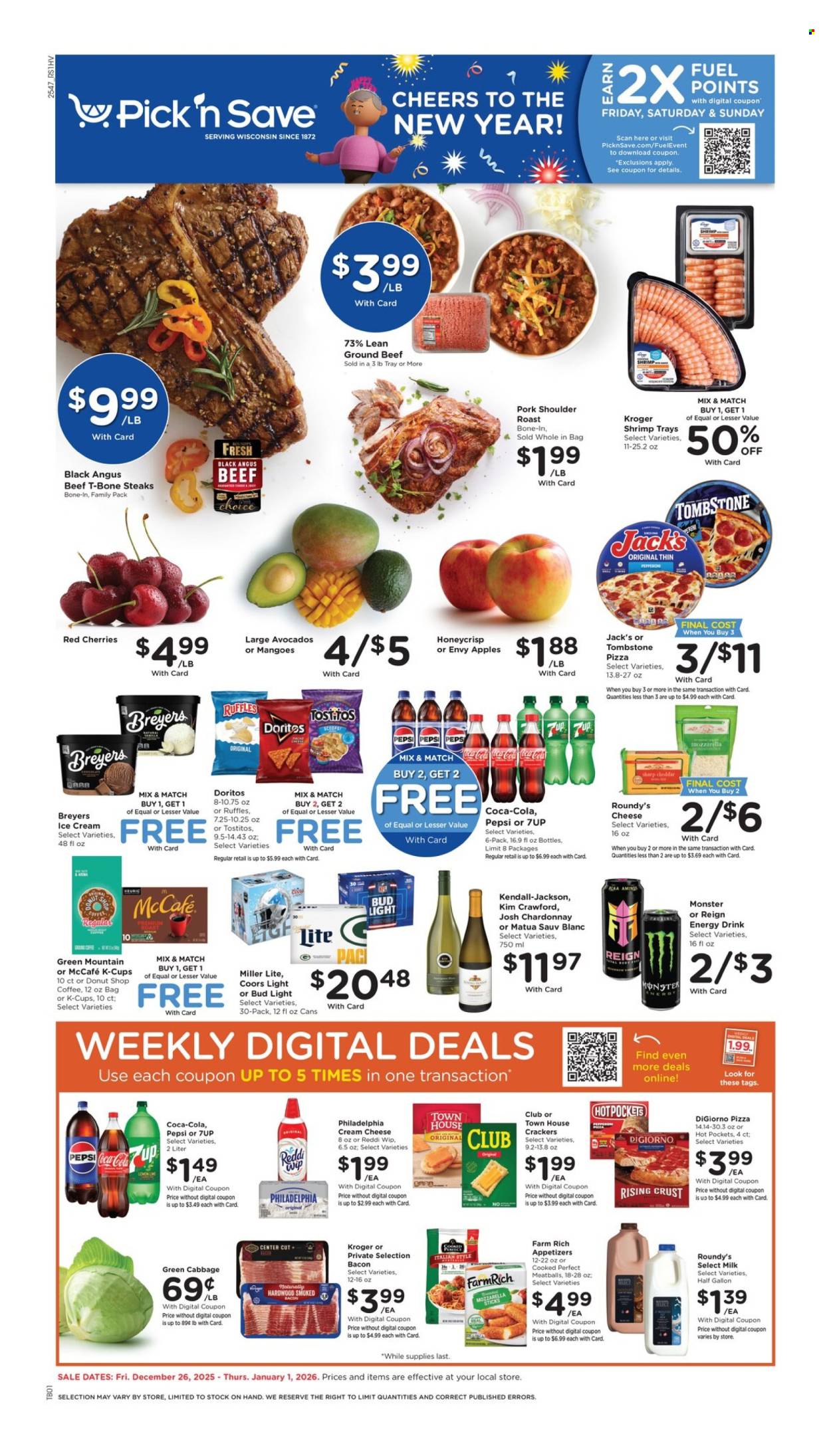 Pick ‘n Save ad - 12/26/2025 - 01/01/2026. Page 1