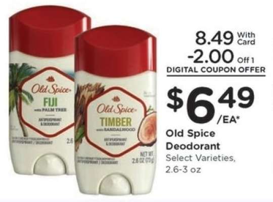 Old Spice Deodorant