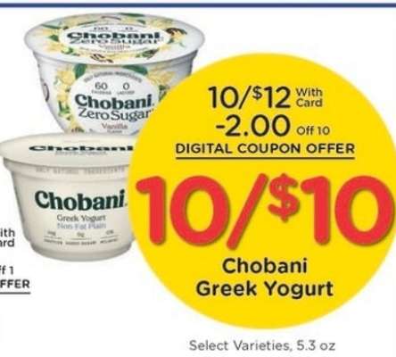 Chobani Greek Yogurt