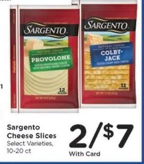Sargento Cheese Slices*
