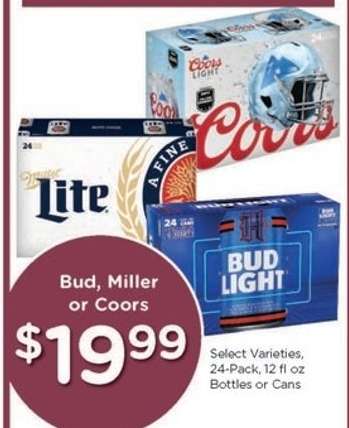 Bud, Miller or Coors