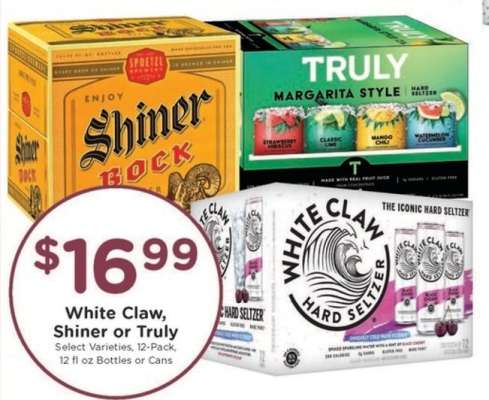 White Claw, Shiner or Truly