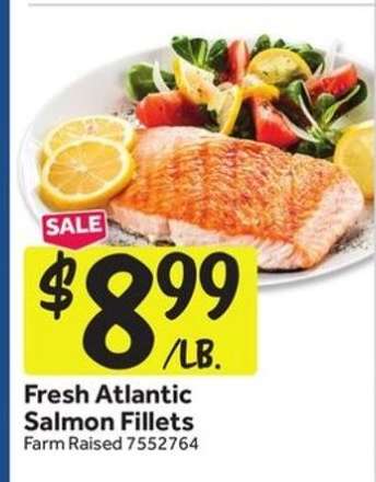 Fresh Atlantic Salmon Fillets