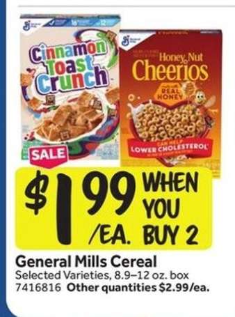 General Mills Cereal