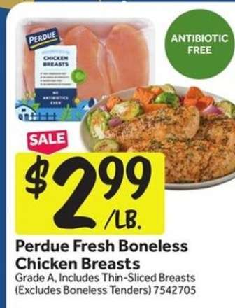 Perdue Fresh Boneless Chicken Breasts
