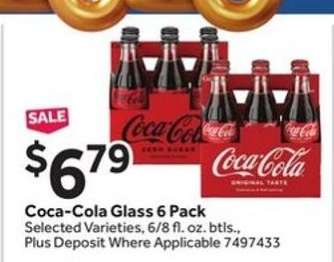 Coca-Cola Glass 6 Pack