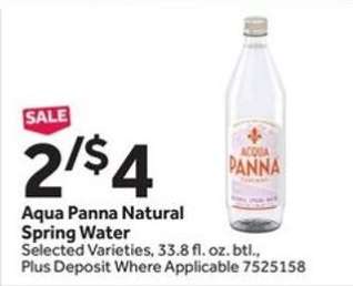 Aqua Panna Natural Spring Water