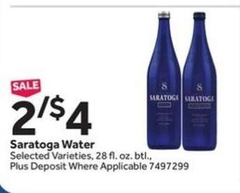 Saratoga Water
