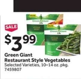 Green Giant Restaurant Style Vegetables