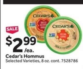 Cedar's Hommus