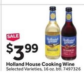 Holland House Cooking Wine