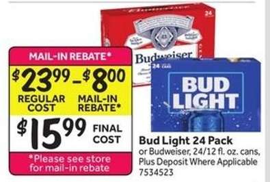 Bud Light 24 Pack