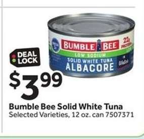 Bumble Bee Solid White Tuna