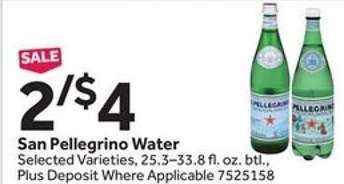 SAN PELLEGRINO WATER