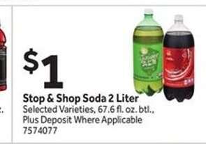 Stop & Shop Soda 2 Liter