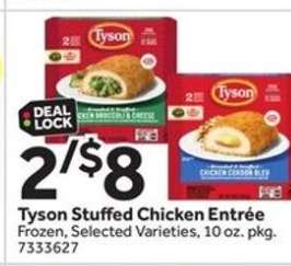 Tyson Stuffed Chicken Entrée