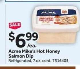 Acme Mike's Hot Honey Salmon Dip