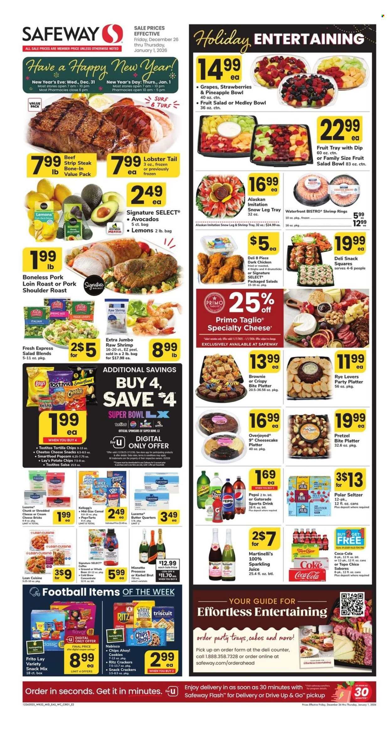 Safeway ad - 12/26/2025 - 01/01/2026. Page 1