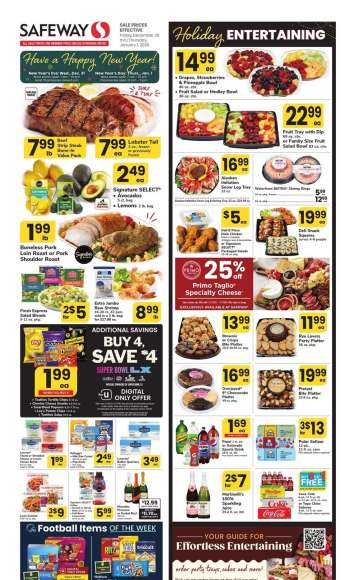 Safeway Flyer - 12/26/2025 - 01/01/2026.