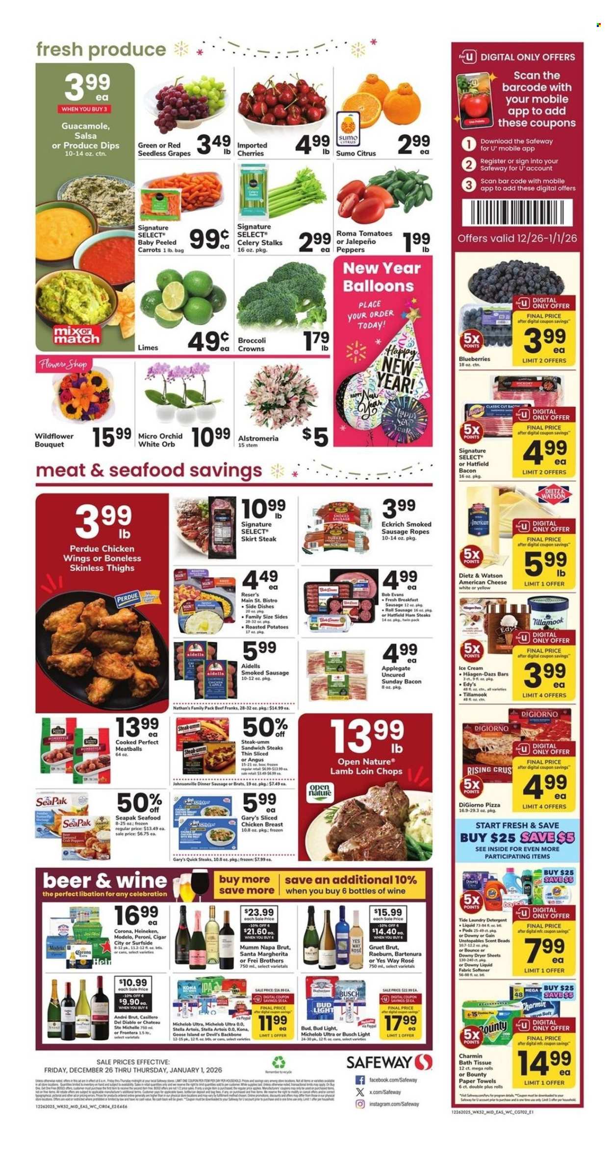 Safeway ad - 12/26/2025 - 01/01/2026. Page 3