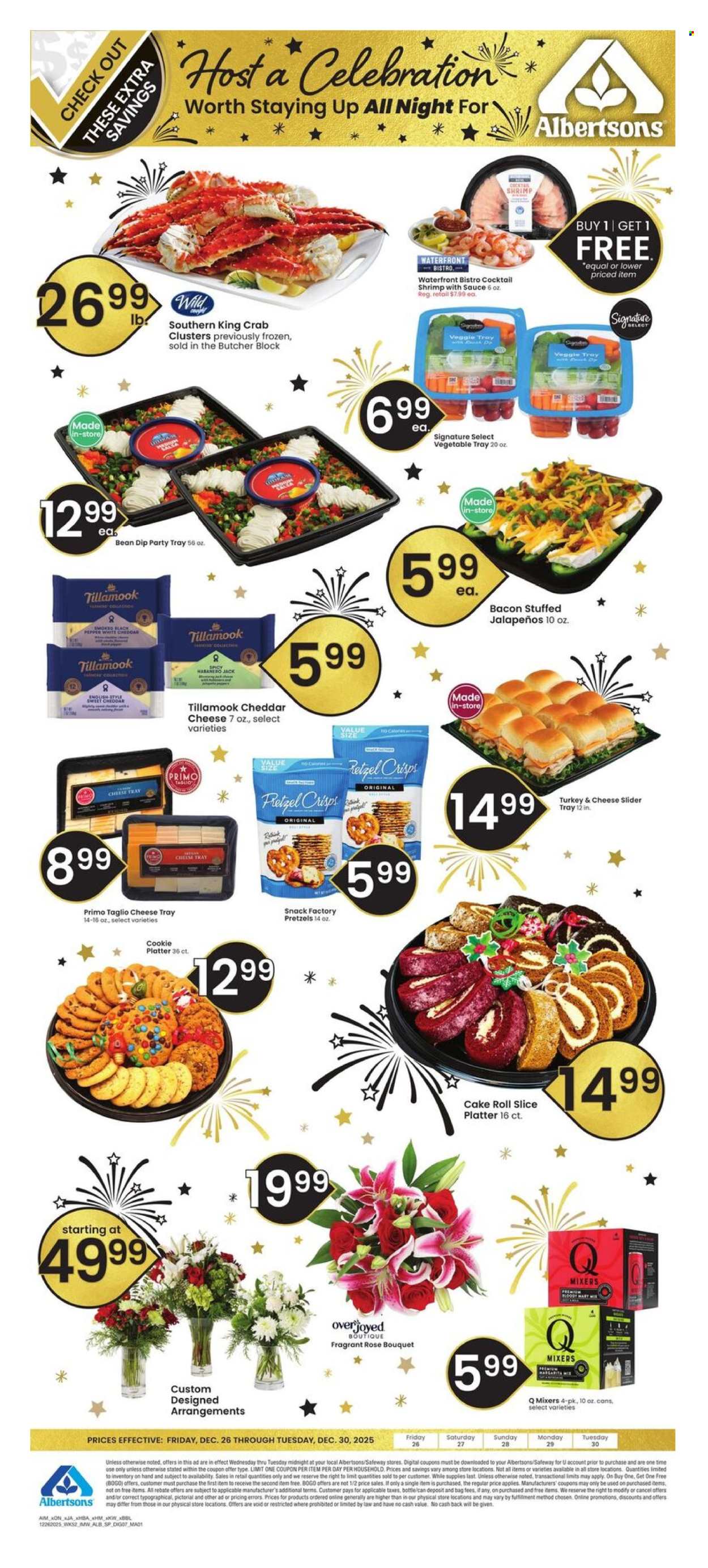 Albertsons ad - 12/26/2025 - 12/30/2025. Page 1