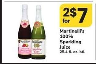 Martinelli's 100% Sparkling Juice