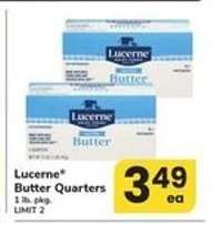 Lucerne Butter Quarters