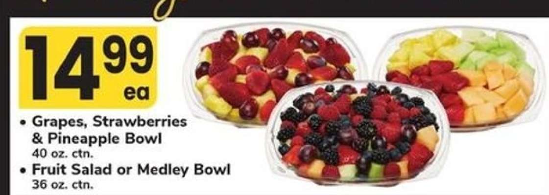 Fruit Bowls