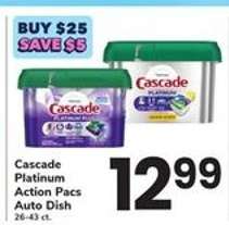 Cascade Platinum Action Pacs Auto Dish