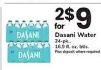 Dasani Water