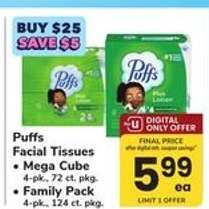 Puffs Facial Tissues
