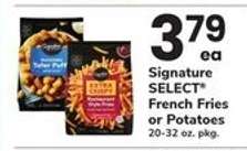 Signature SELECT French Fries or Potatoes