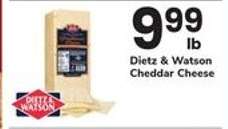 Dietz & Watson Cheddar Cheese