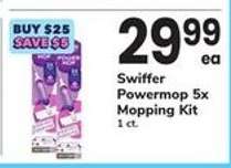 Swiffer Powermop 5x Mopping Kit