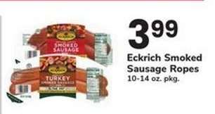 Eckrich Smoked Sausage Ropes