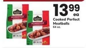Cooked Perfect Meatballs