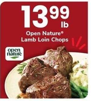 Open Nature Lamb Loin Chops