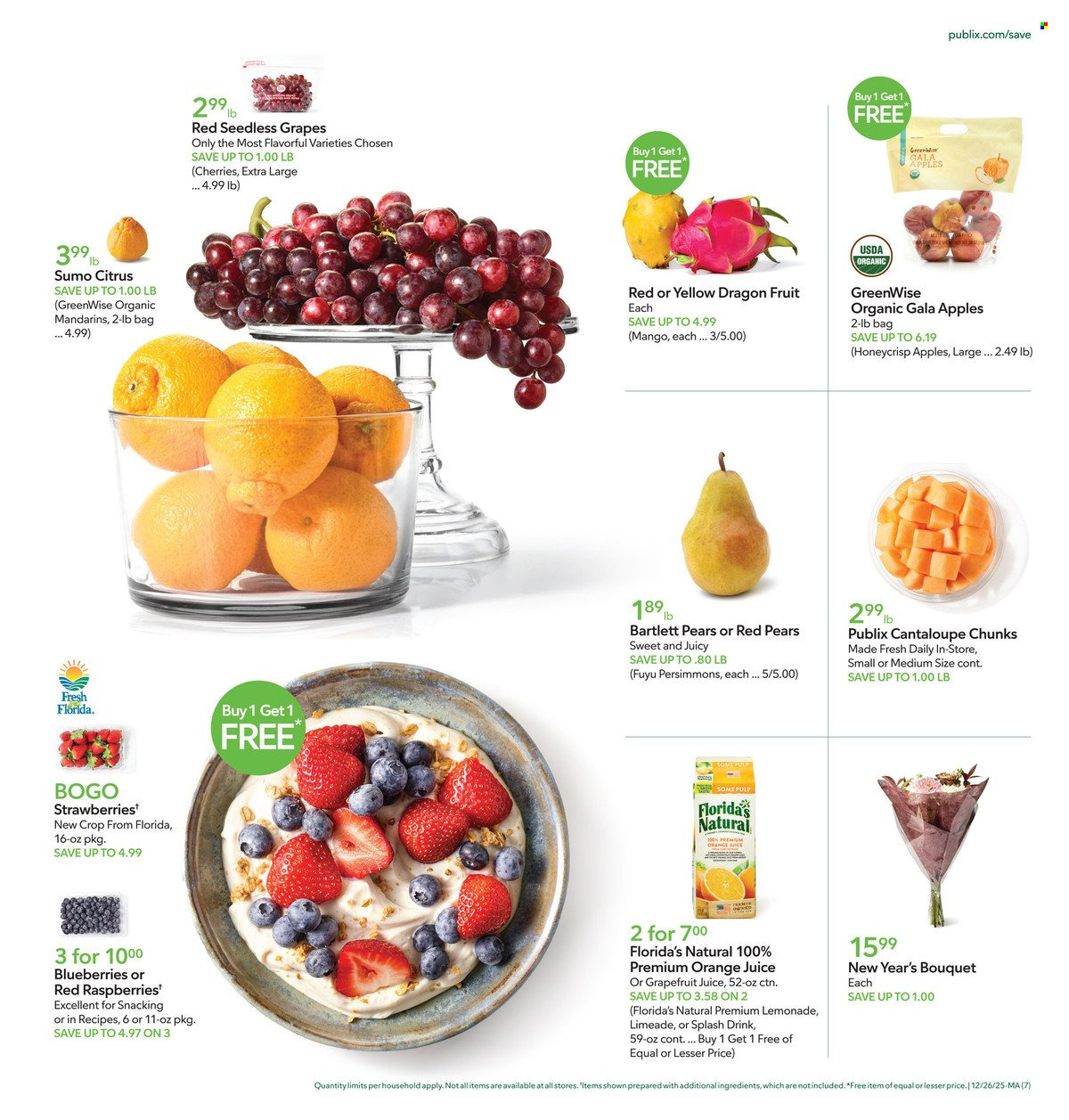 Publix ad - 12/26/2025 - 01/01/2026. Page 7