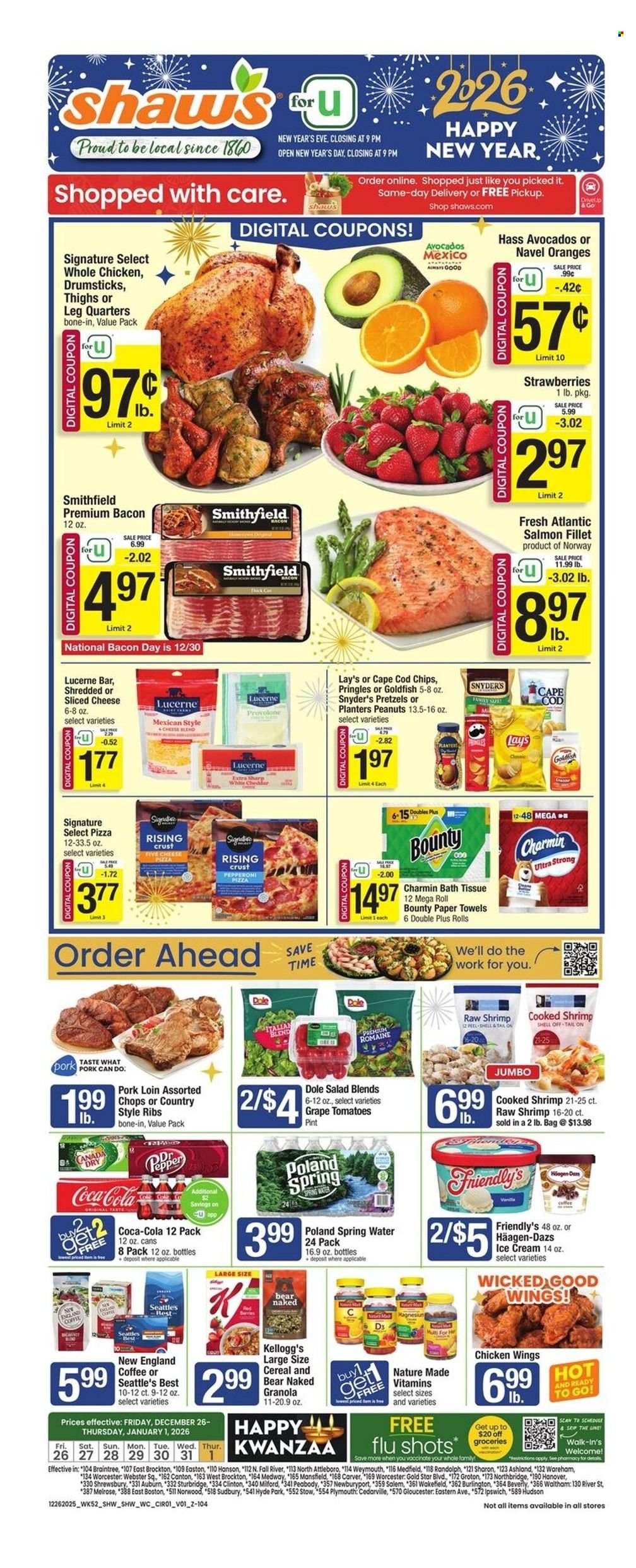 Shaw’s ad - 12/26/2025 - 01/01/2026. Page 1