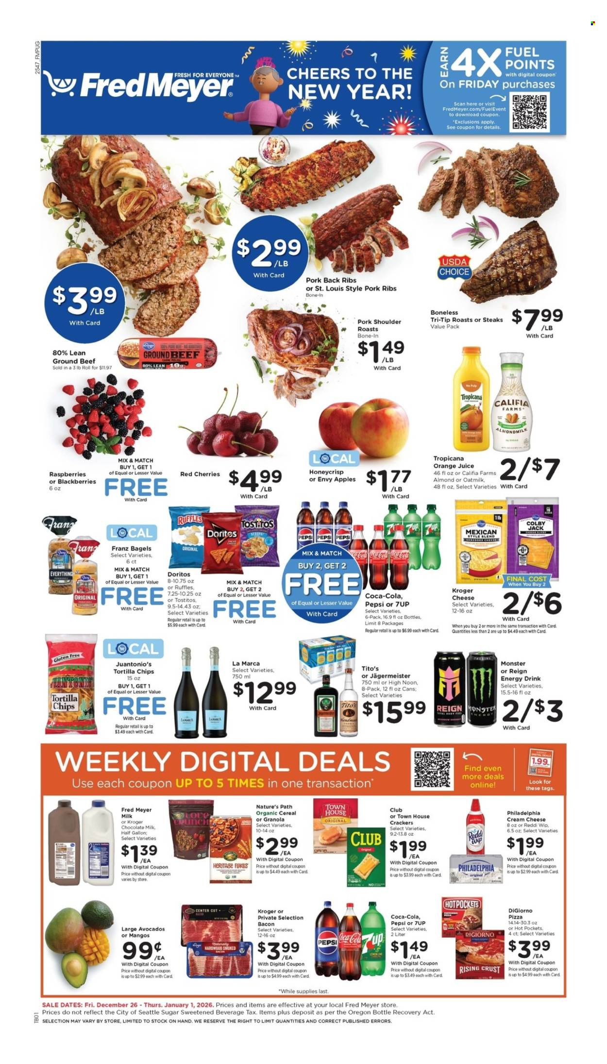 Fred Meyer ad - 12/26/2025 - 01/01/2026. Page 1
